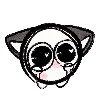 Эмодзи милые чёрные