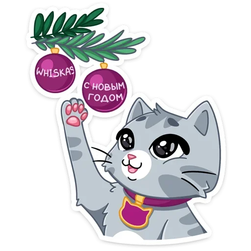 Стикер Табби - Whiskas®