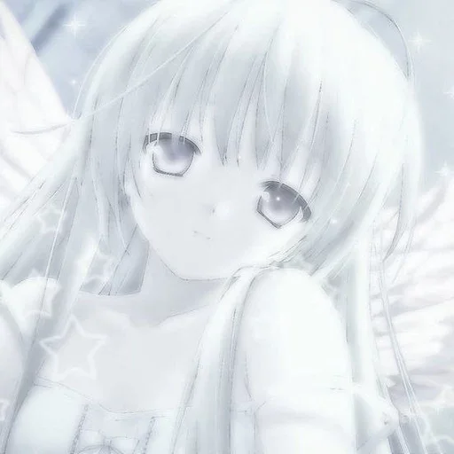 Стикер Angel / White luv pack