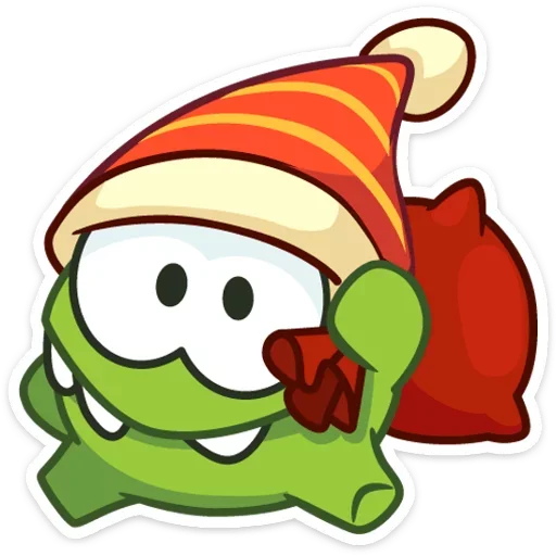 Стикер Зимний Ам Ням