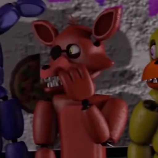 Стикер Unwithered/Withered Foxy