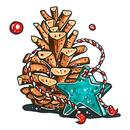 Стикер Xmas | Новый год