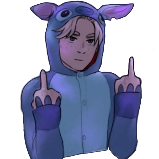 Стикер лисы;)