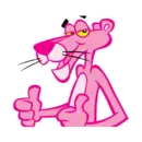 Стикер Pink Panther