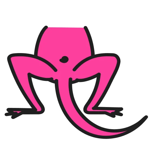 Стикер Ящерица