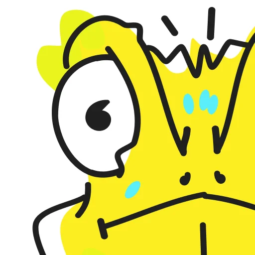 Стикер Ящерица