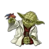 Стикер Yoda