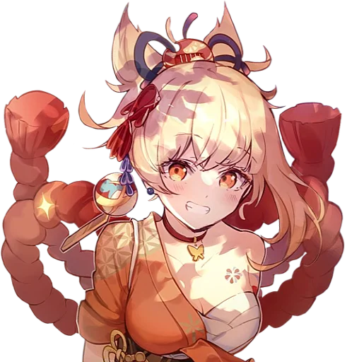 Стикер yoimiya is my wife