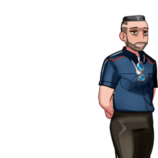 Стикер Полицей