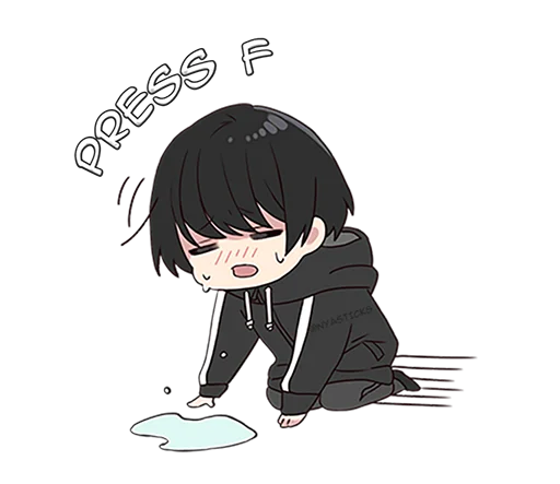 Стикер Юрудура-кун 3