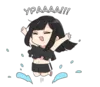 Стикер Юрудура тян 3