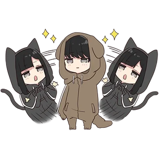 Стикер Юрудара-тян ч.1