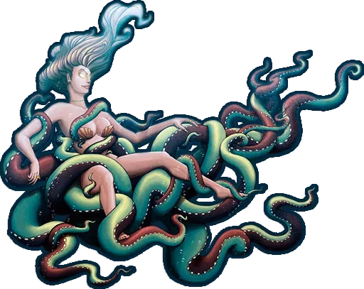 Стикер Закрути мои щупальца