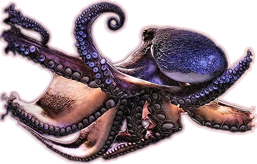 Стикер Закрути мои щупальца