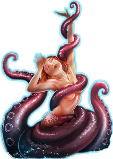 Стикер Закрути мои щупальца