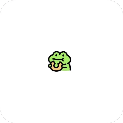 Стикер жабка