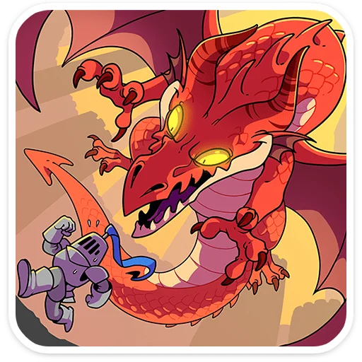 Стикер Злобяка