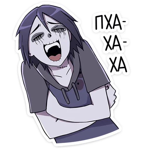 Стикер Зомби Зак