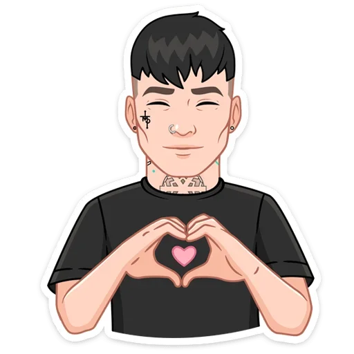 Стикер Звёздные vmoji